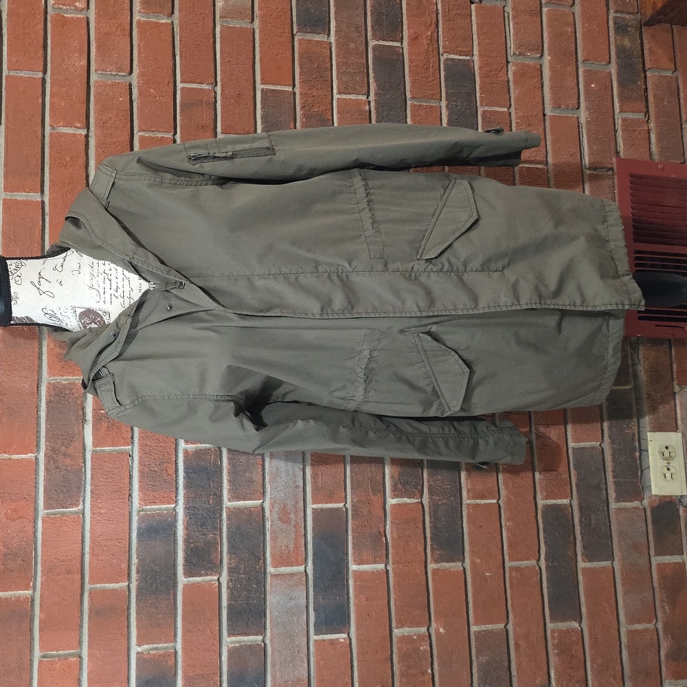 BDG Military Style Field Jacket in Olive